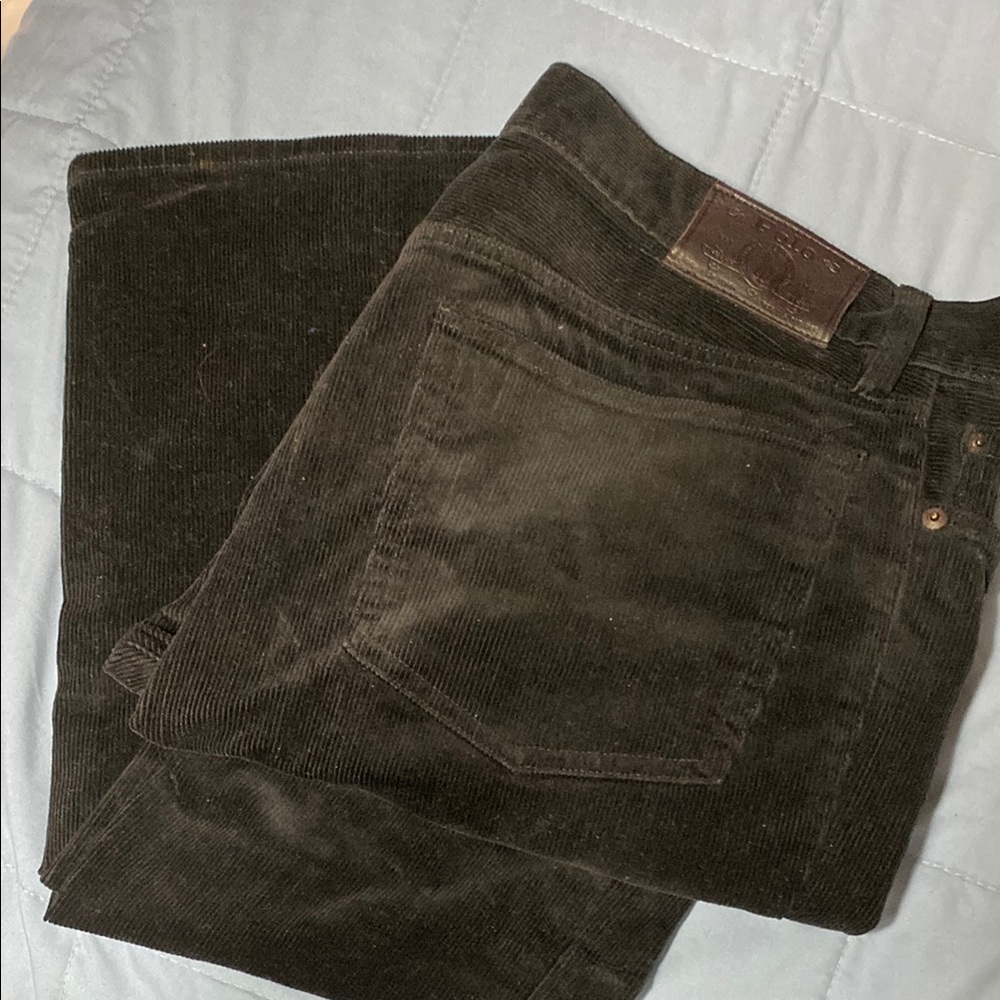 Polo by Ralph Lauren Black Corduroy Pants